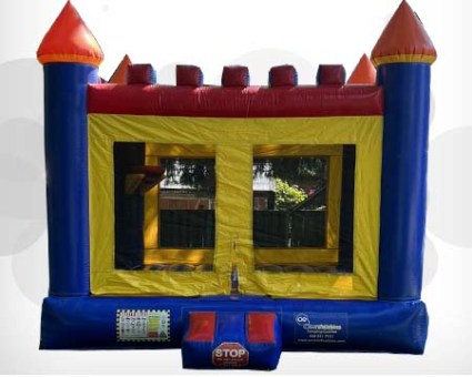 Colorful bouncy castle2